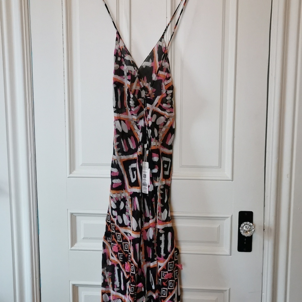 Charlie Paige Bohemian Beach cover up Dress. NWT. One size. - Picture 6 of 10